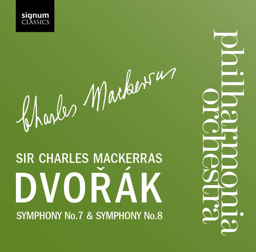 

CD диск Dvorak / Philharmonia Orchestra / Mackerras: Symphony 7 & 8