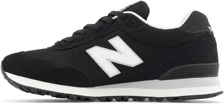 Мужские кроссовки New Balance 515 V3 Classic, Black/White/Aluminum Grey — фото 2