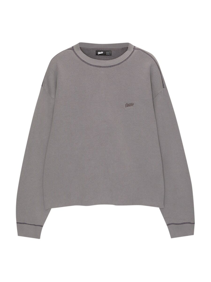 

Свитер Pull&Bear STWD, серый