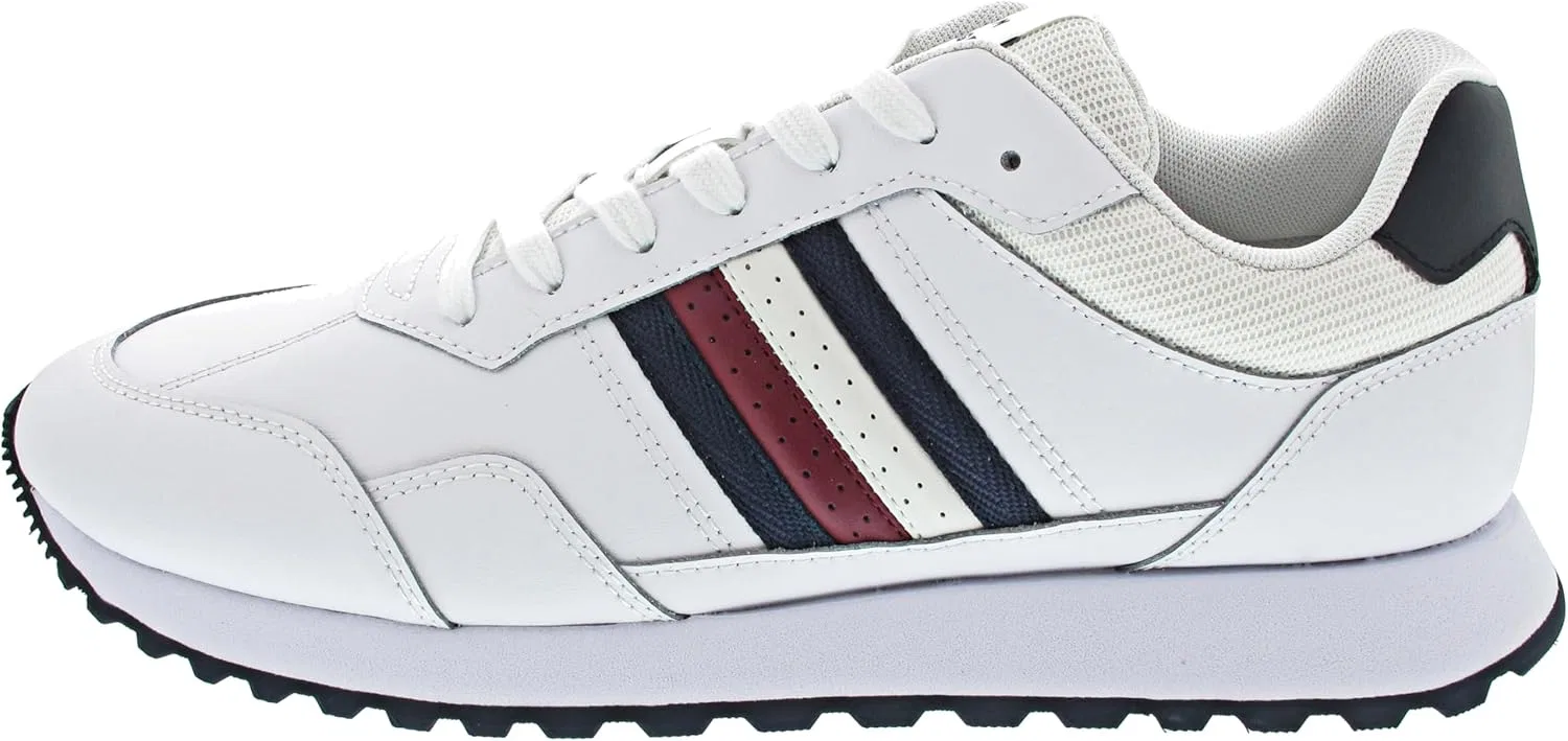 Мужские низкие кроссовки Tommy Hilfiger New Runner Eva LTH Stripes Fm0fm05637 Tommy Hilfiger Adaptive, White