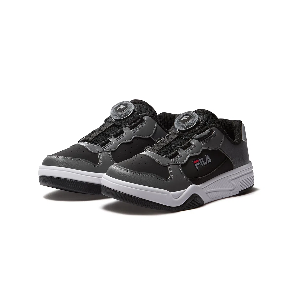 Кроссовки для скейтбординга FILA KIDS Heritage FHT Smoke Gray/Black — фото 4