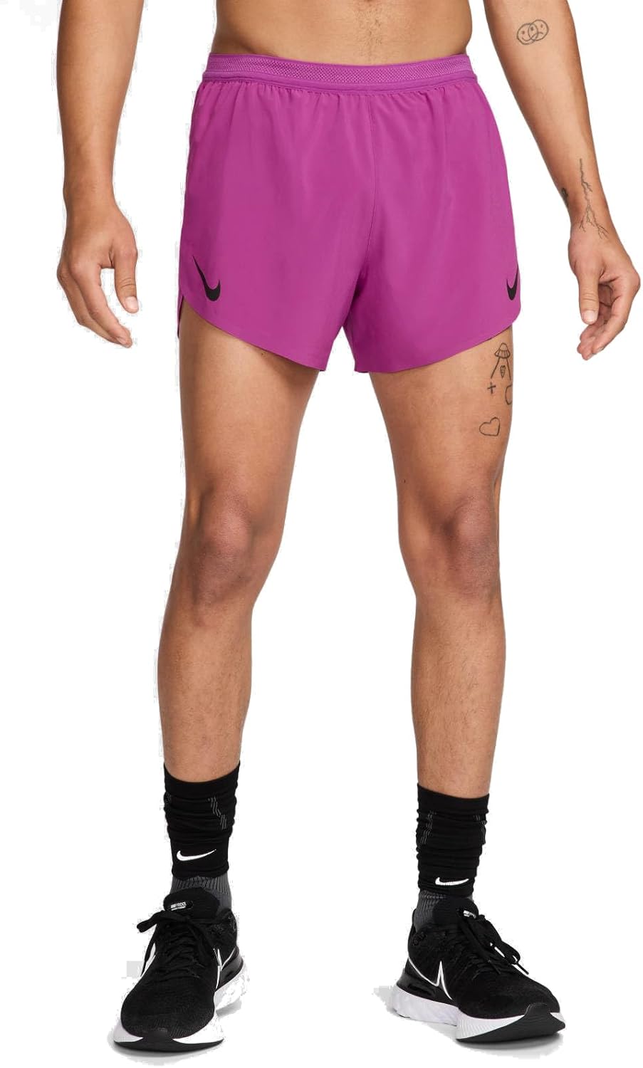 

Мужские шорты для бега Nike AeroSwift Dri-FIT ADV 4 дюйма с подкладкой, Hot Fuchsia 518