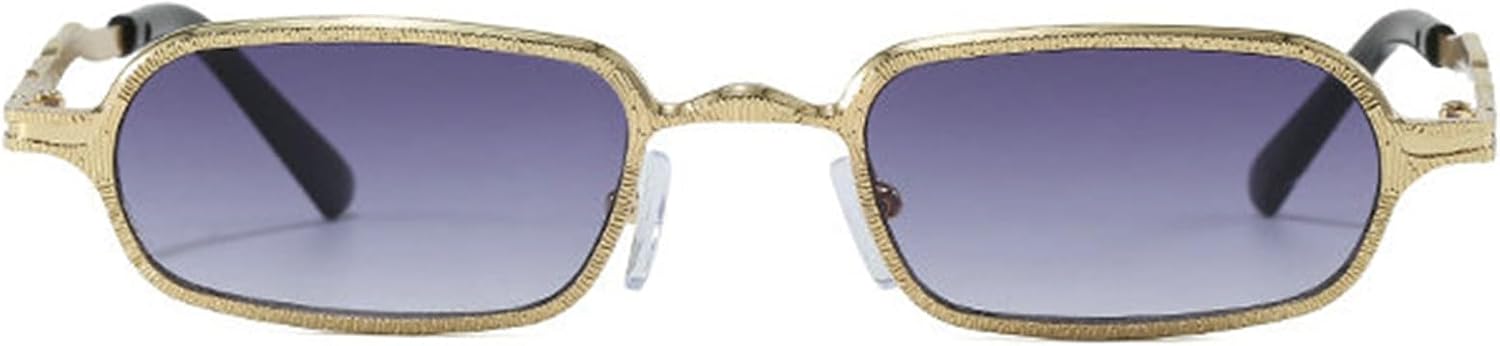 

Классические узкие прямоугольные солнцезащитные очки Helena в стиле ретро с тонкой металлической оправой, винтажные прямоугольные солнцезащитные очки конфетных цветов, C3