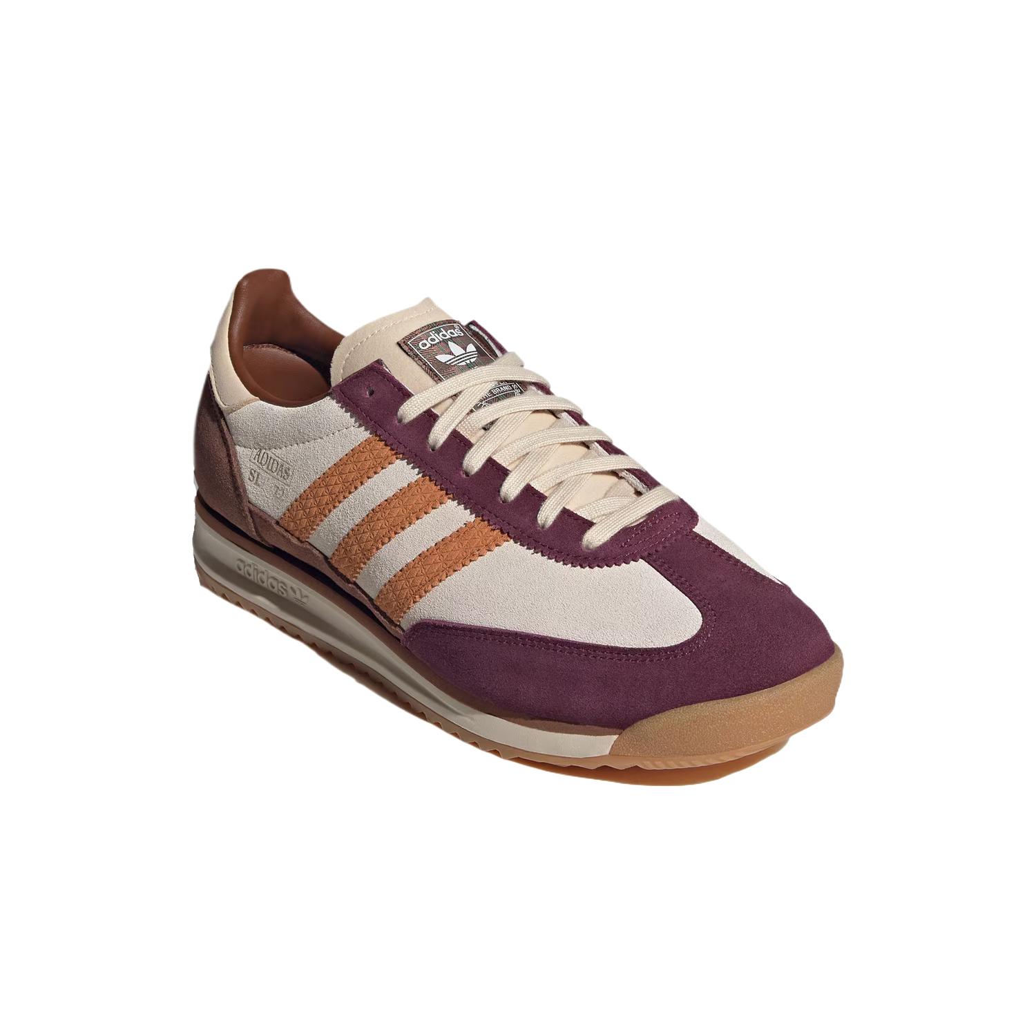 SL72 RS тренировочные кроссовки Unisex Adidas Originals, коричневый — фото 4