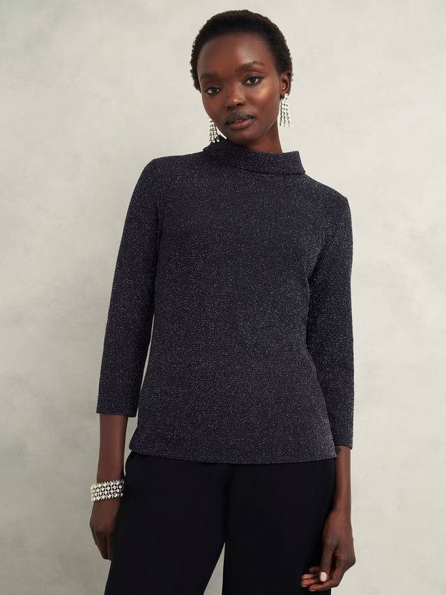 

Топ Tali Sparkle Hobbs, Black Silver