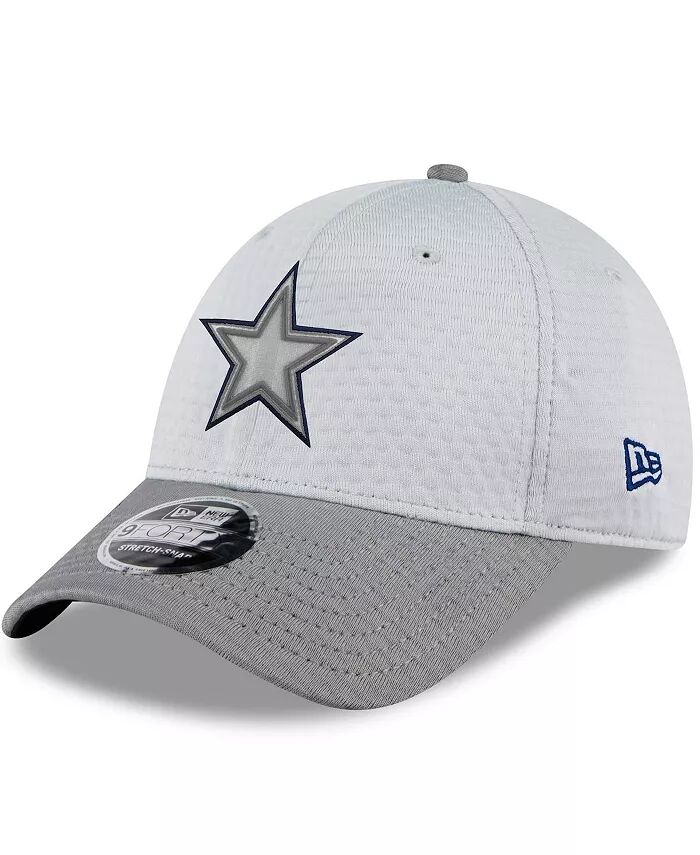 

Мужская серая регулируемая кепка Dallas Cowboys 2024 NFL Training Camp 9FORTY New Era, серый