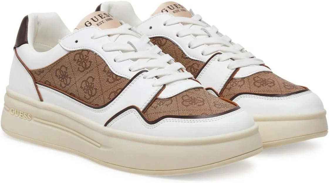 GUESS Кроссовки Schuhe/Джинсы Sportschuhe - Herren, Beige Brown — фото 2