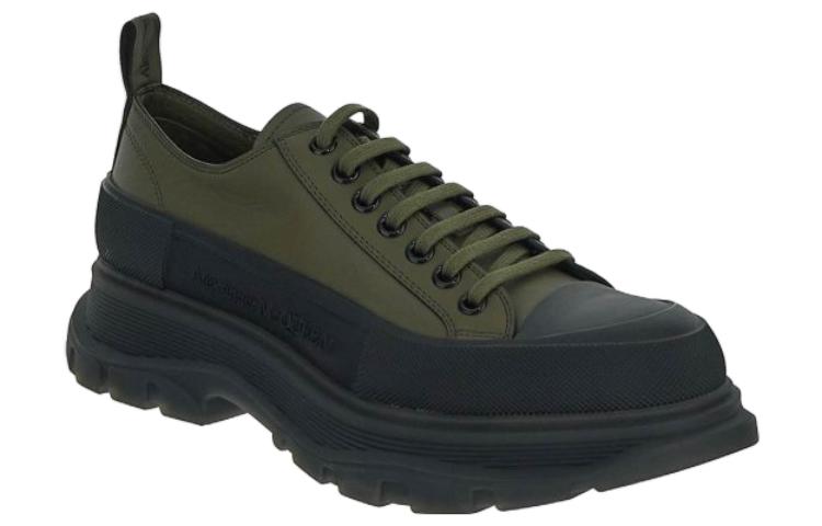 Кроссовки на шнуровке 'Army Green Black' Alexander McQueen — фото 3
