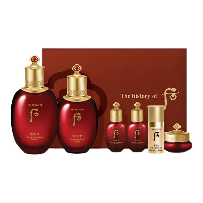 

The History Of Whoo Jinyulhyang Red Enchant парфюмированный лосьон набор для ухода за кожей увлажняет и питает 6 предметов