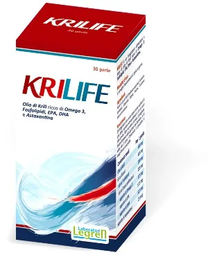 

Legren Krilife Supplement 30 Pearls Благополучие сердечно-сосудистой системы