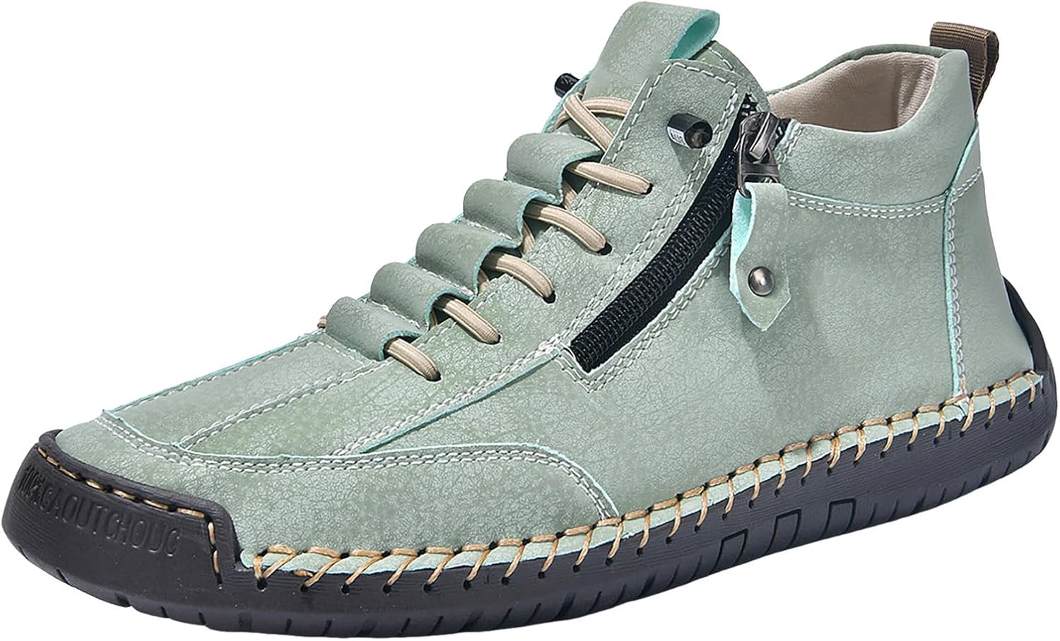 

Мужские кроссовки IWIHMIV для ходьбы, нескользящие, повседневные, удобные спортивные легкие кроссовки, светло-зеленый