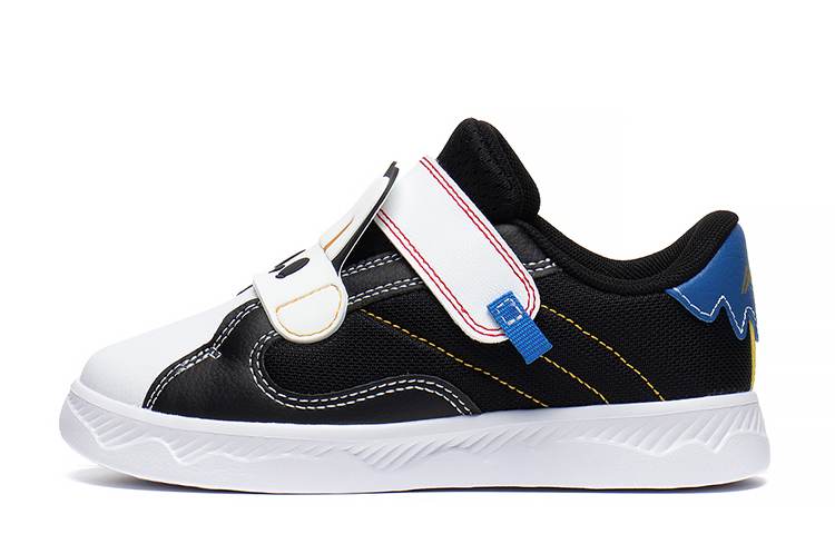 Спортивная коллекция Life Низкие детские скейтбординговые кроссовки Black White Kids' LINING YOUNG, Черный/Белый стандарт — фото 2
