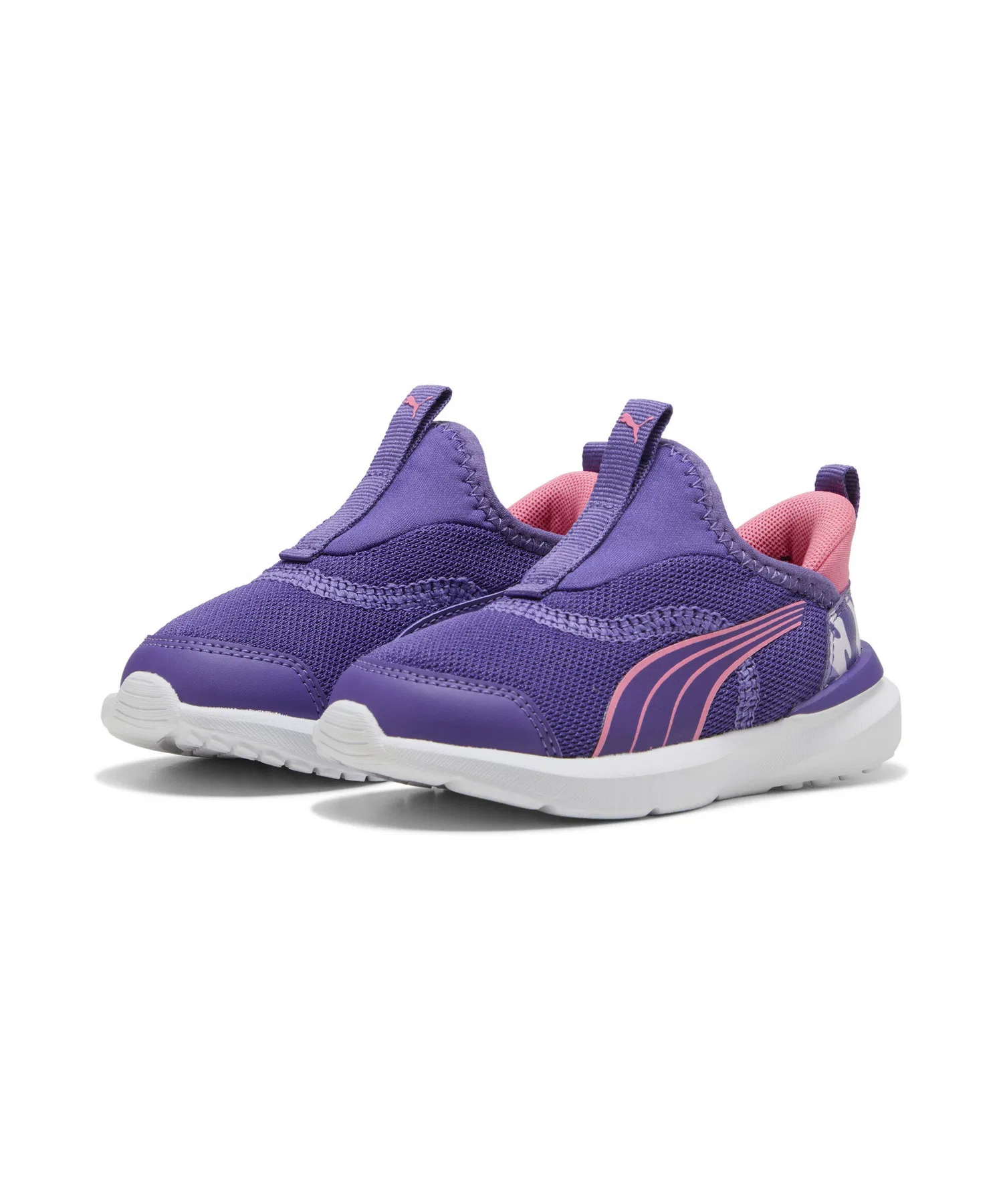 Детские кроссовки PUMA Cruise Ease In Camo красные — фото 2