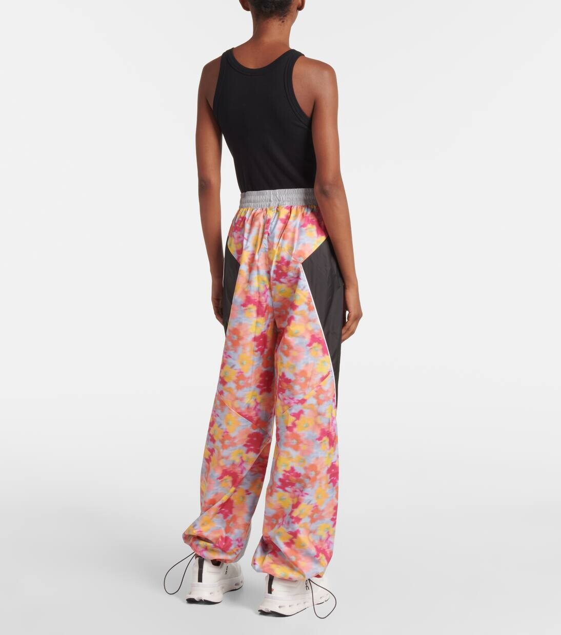 Спортивные брюки с принтом Adidas By Stella Mccartney, цвет active gold/tactile yellow — фото 3