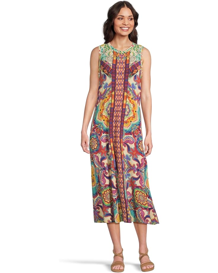 

Платье Johnny Was The Janie Favorite Knit Tank Dress, цвет Mcanna Scarf