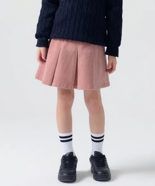 Детская юбка MUSINSA STANDARD KIDS Кордуровая плиссированная