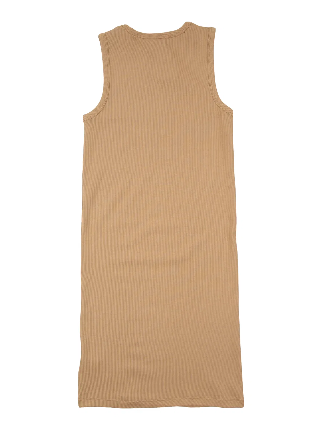 Платье Calvin Klein Jeans Regular Dress светло-коричневого цвета — фото 2