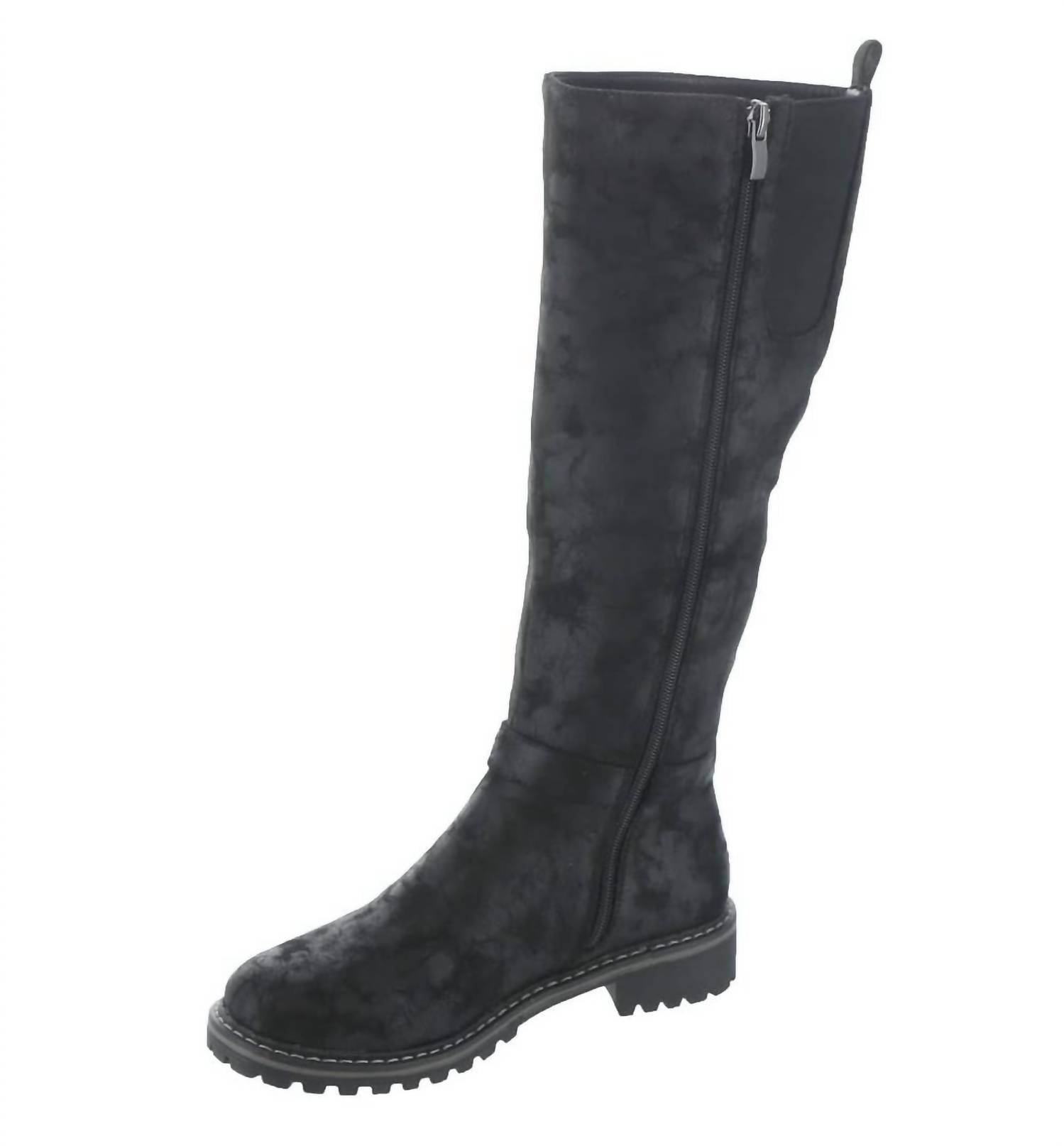 Женские ковбойские сапоги Giddy Up в потертом черном цвете Corkys Footwear — фото 2