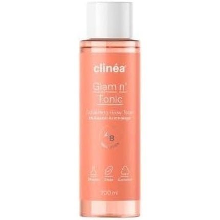 

Clinéa Glam n' Tonic Отшелушивающий тоник для сияния 200 мл Fotopharmacy