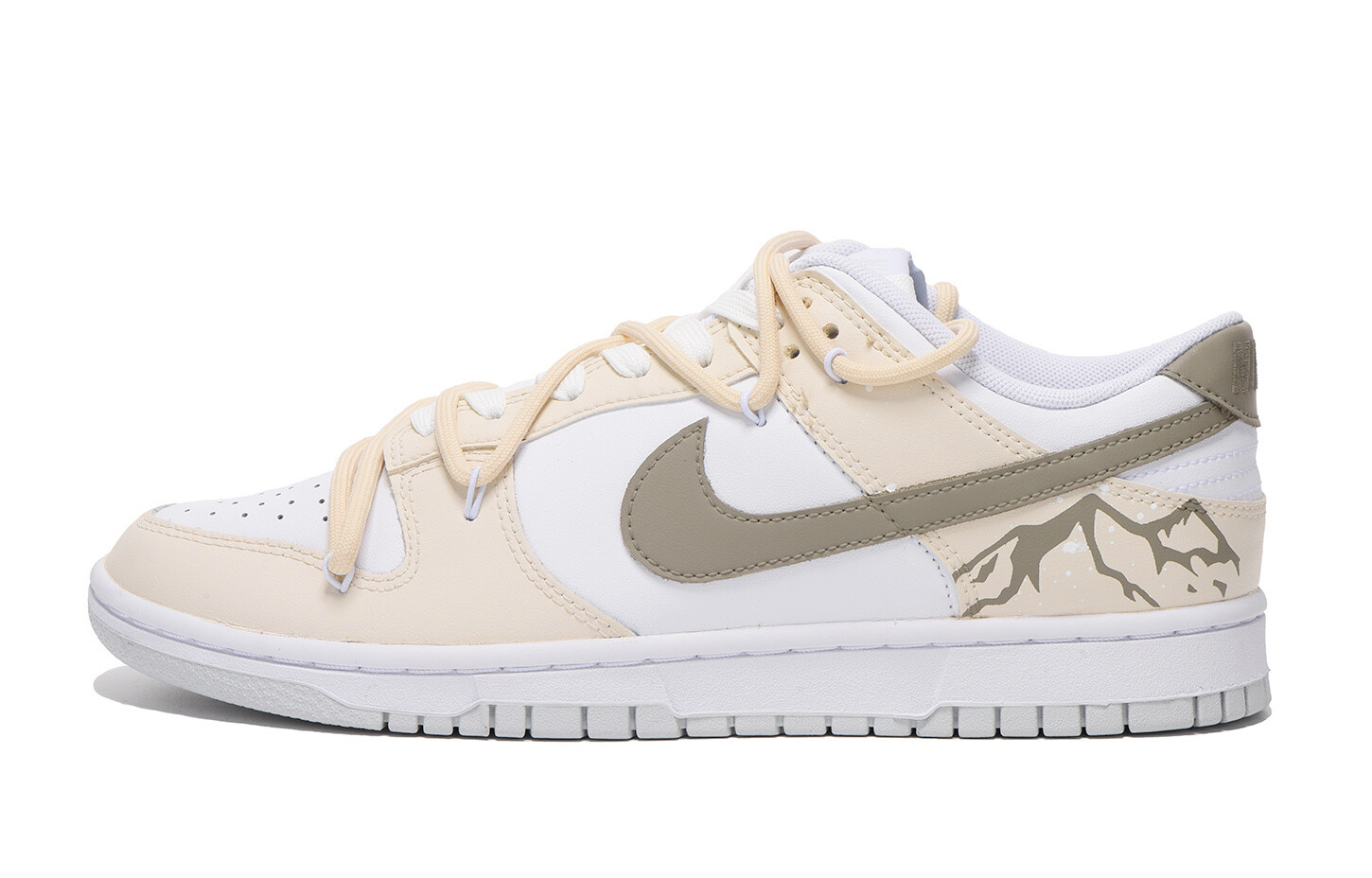 

Кроссовки Nike Dunk Skateboard Shoes Men Low-Top White/Brown