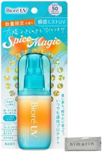 Солнцезащитный спрей Biore UV Aqua Rich Protect Mist Spice Magic 60 мл Himarin