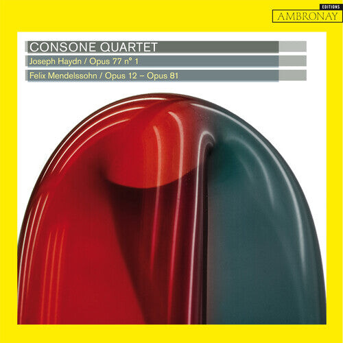

CD диск Consone Quartet: Haydn: Opus 77 No 1 / Mendelssohn: Opus 12-81