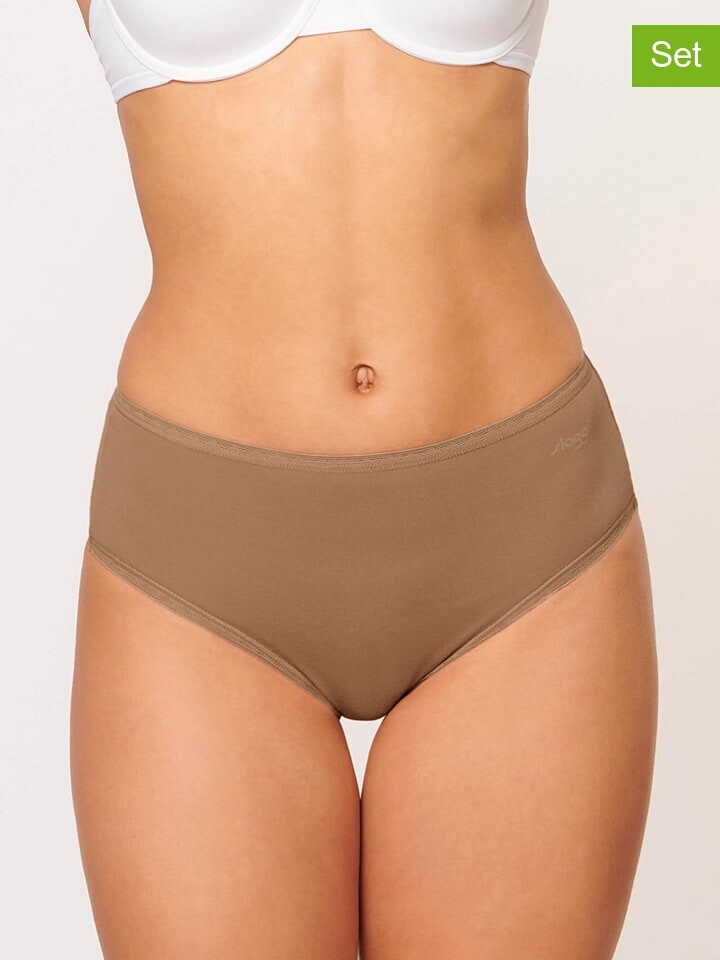 

Трусы Sloggi 2er Set Pantys, светло-коричневый