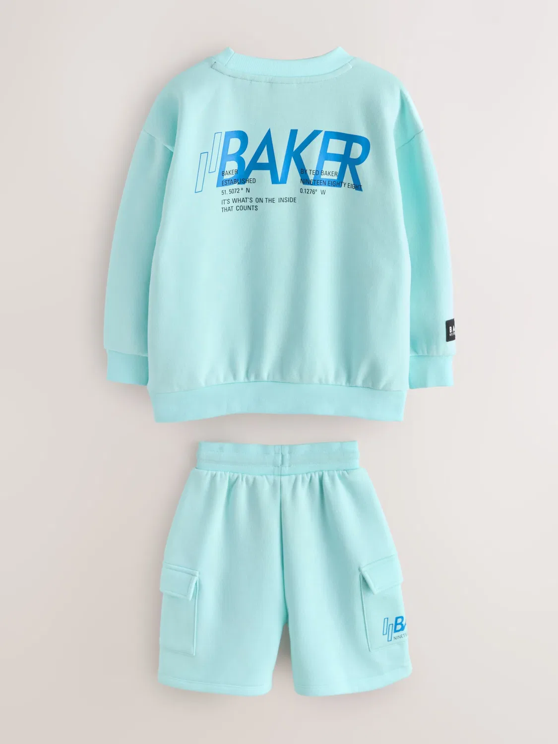 Комплект одежды Baker by Ted Baker в синем и светло-синем цветах — фото 2