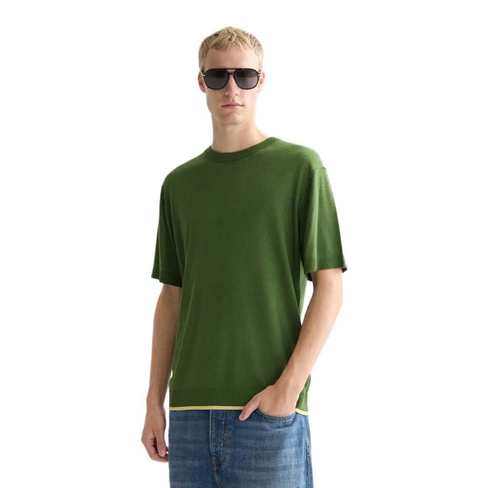 

Свитер с коротким рукавом Scotch & Soda 182253, зеленый