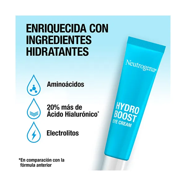 Крем для лица Neutrogena — Гель- против усталости для контура глаз Crema-Gel Hydroboost , 1 UD — фото 4