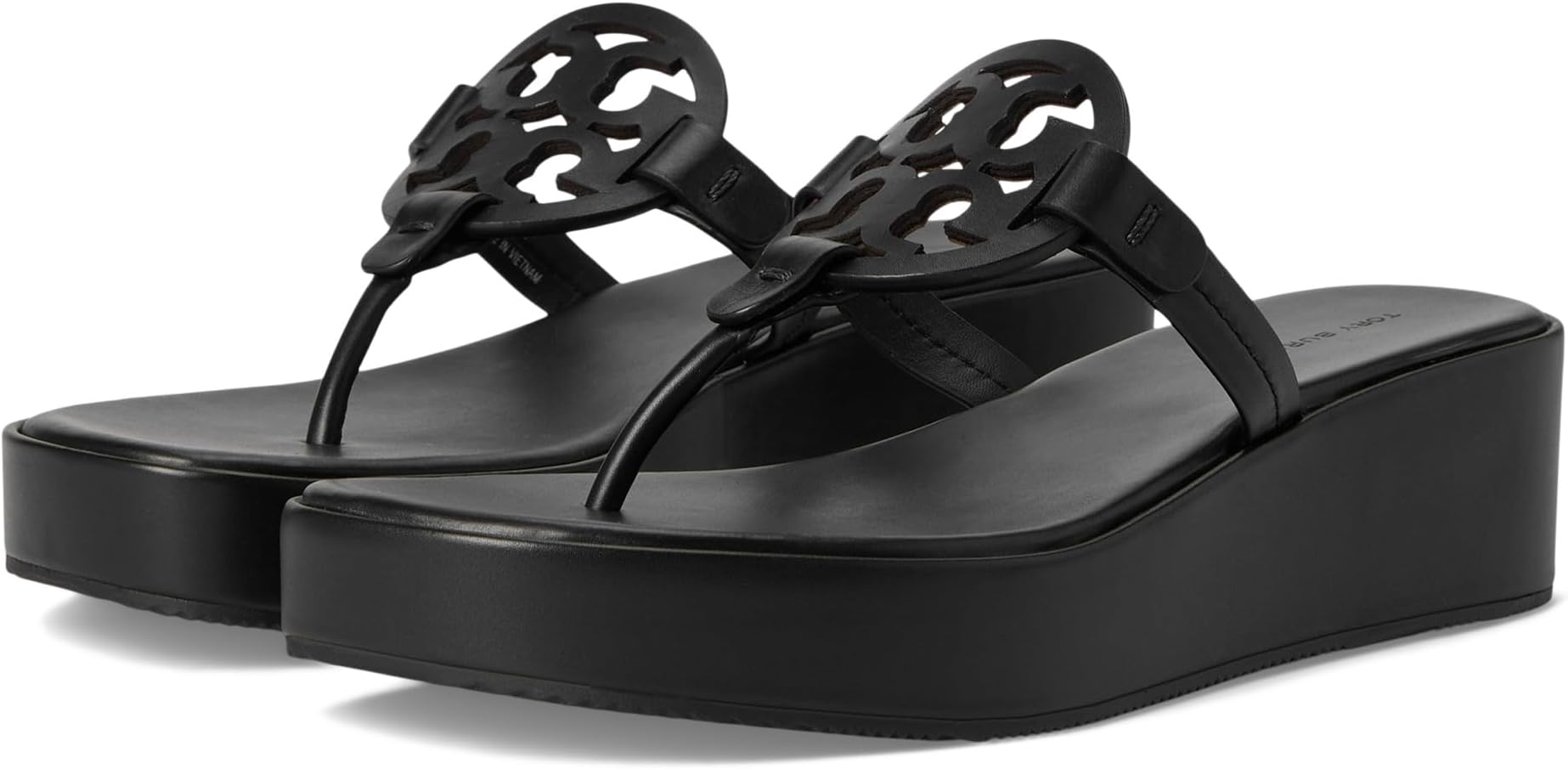 Сандалии Tory Burch Miller Wedge 25 mm, цвет Perfect Black 2