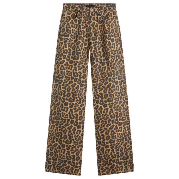 

Джинсы Хью Anine Bing, леопард