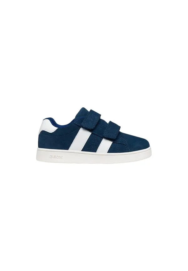 Низкие кроссовки Geox, Bleu Marine Blanc