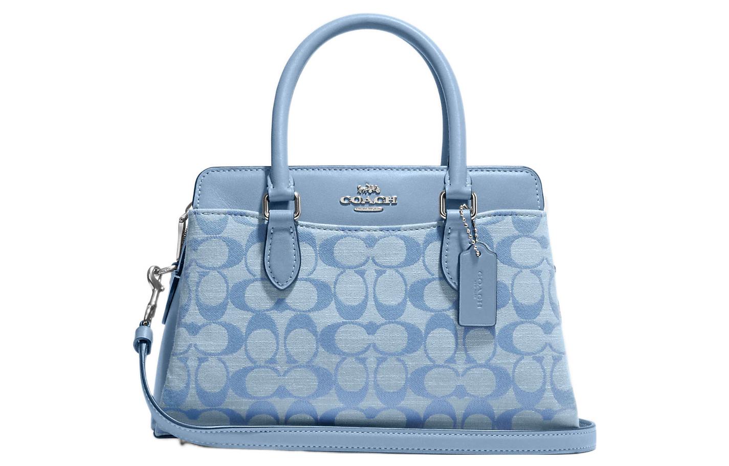 

Сумка Darcie Canvas With Leather, Мини-сумка через плечо, Женская сумка-кроссбоди Кукурузно-синий COACH