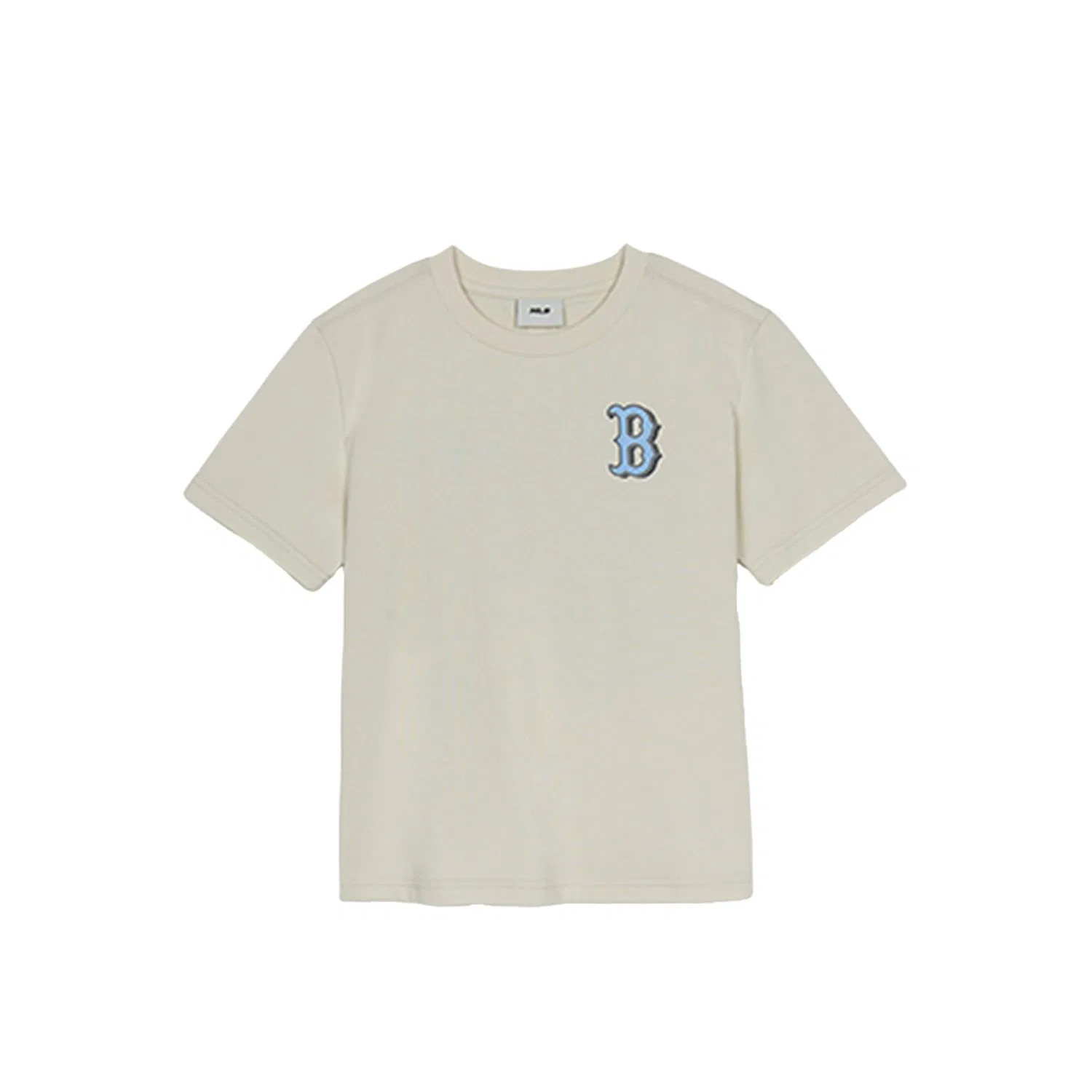 Футболка Classic Monogram Boston Red So, SS25, heather gray ivory, детская MLB KIDS — фото 3
