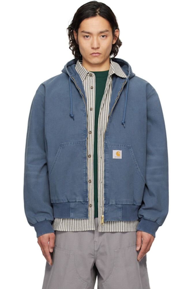 

Синяя куртка OG Active Carhartt Work In Progress, Синий, Синяя куртка OG Active Carhartt Work In Progress