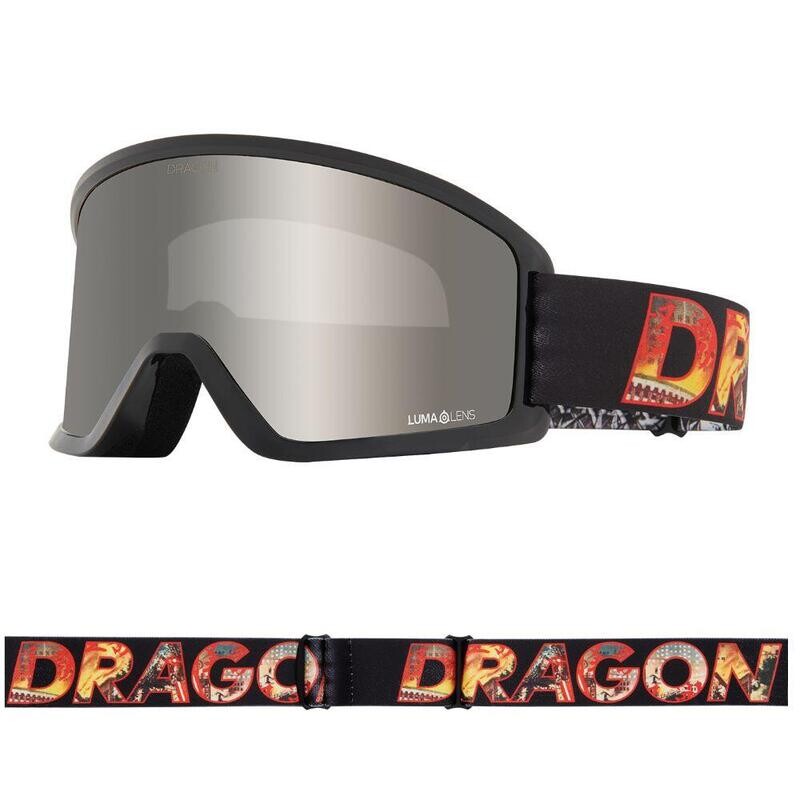 

Лыжные очки Dragon, цвет schwarz/silber/rosa