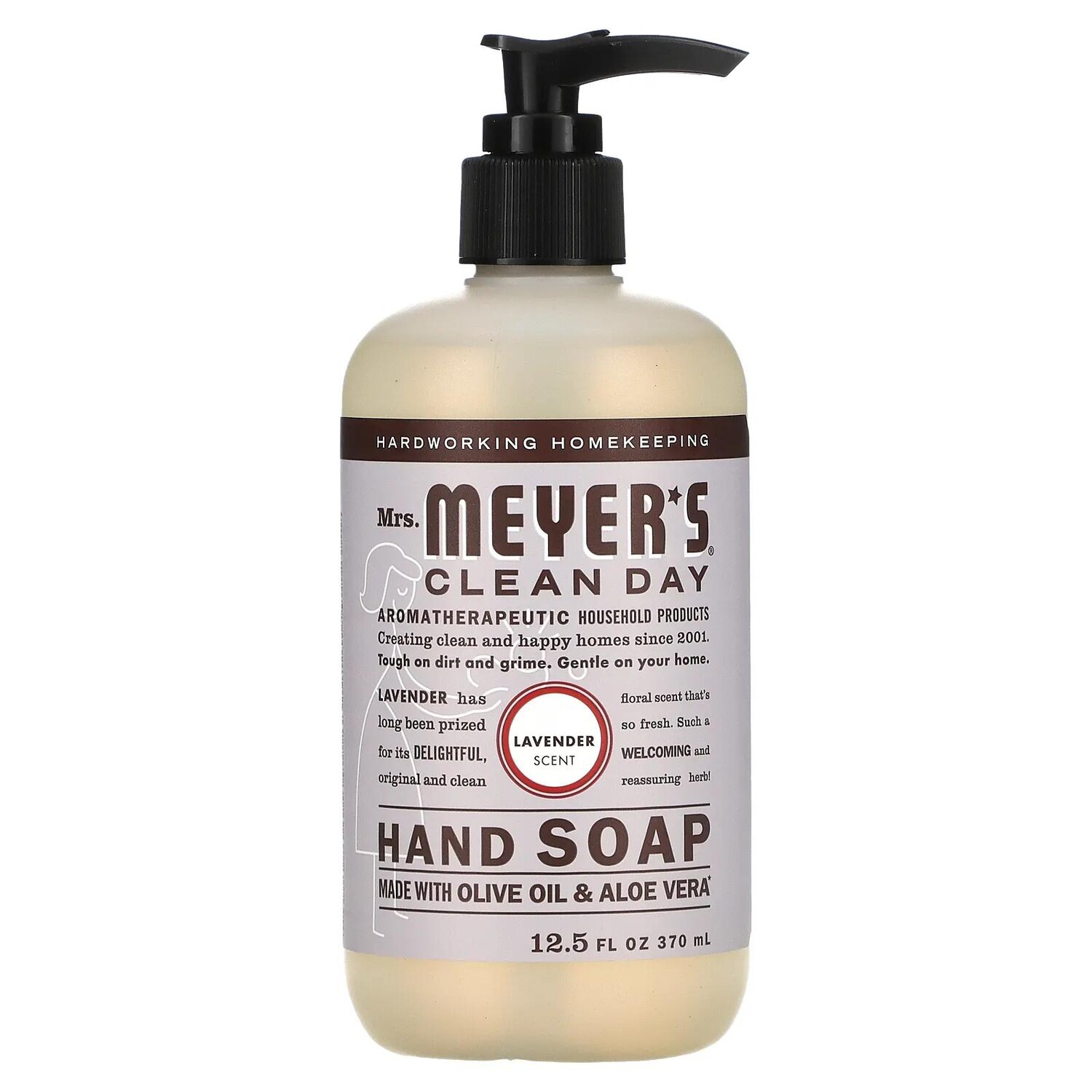 

Mrs. Meyers Clean Day Hand Soap Lavender Scent 12.5 fl oz (370 ml)