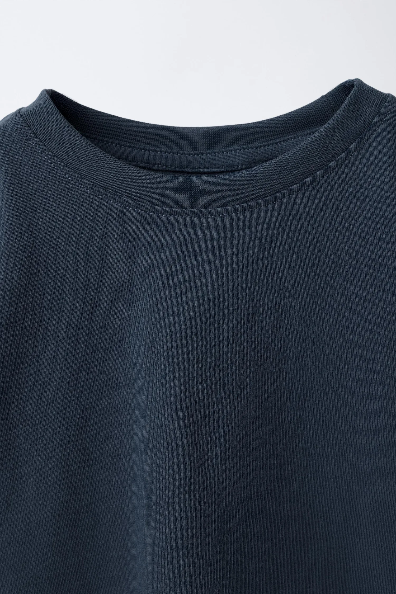Набор из трех футболок: полосатой и однотонной Zara, синий — фото 4