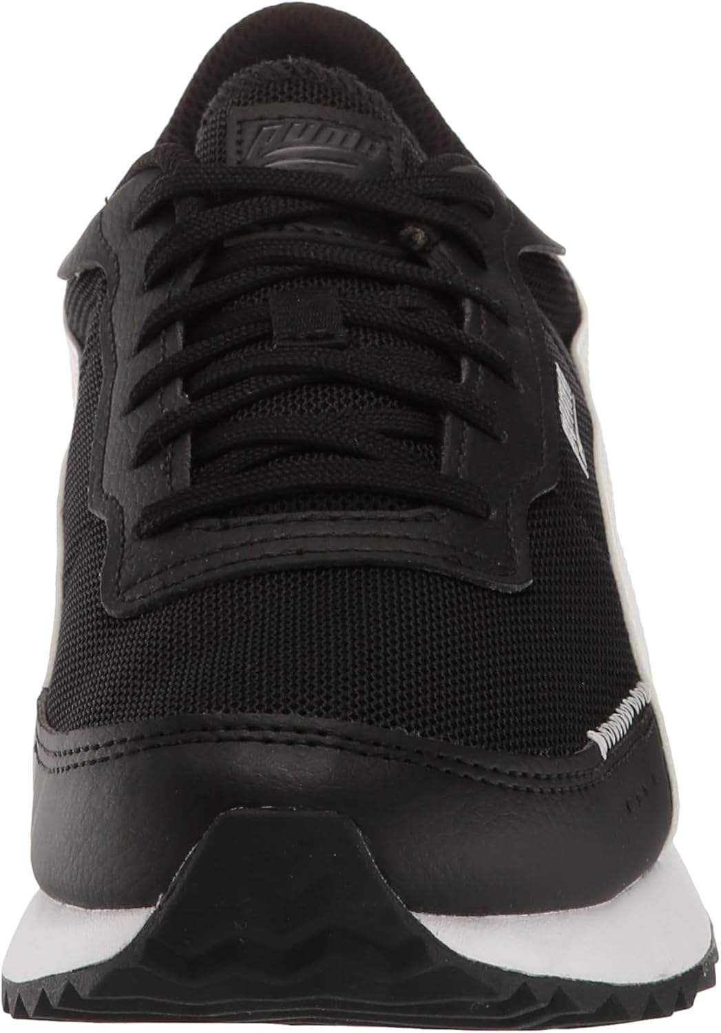 Мужские кроссовки PUMA Road Rider из кожи с шнуровкой для повседневной носки - синие — фото 2