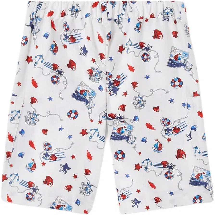 Шорты Loose Fit Kids' Loro Piana, Multicolor — фото 3