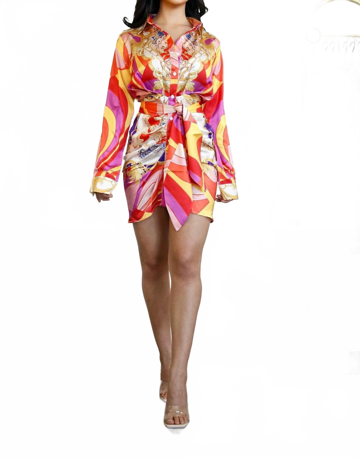 

Рубашка на пуговицах в цвете «мульти» Little Secret Of Mine, Multi