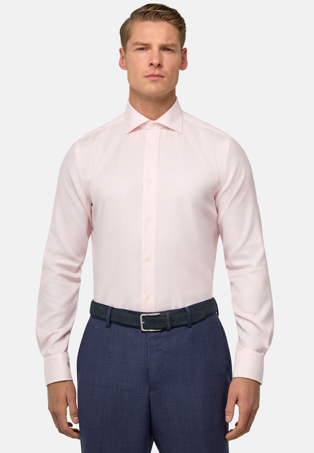 

Элегантная рубашка ULTIMATE NON IRON REGULAR FIT Boggi Milano, фуксия