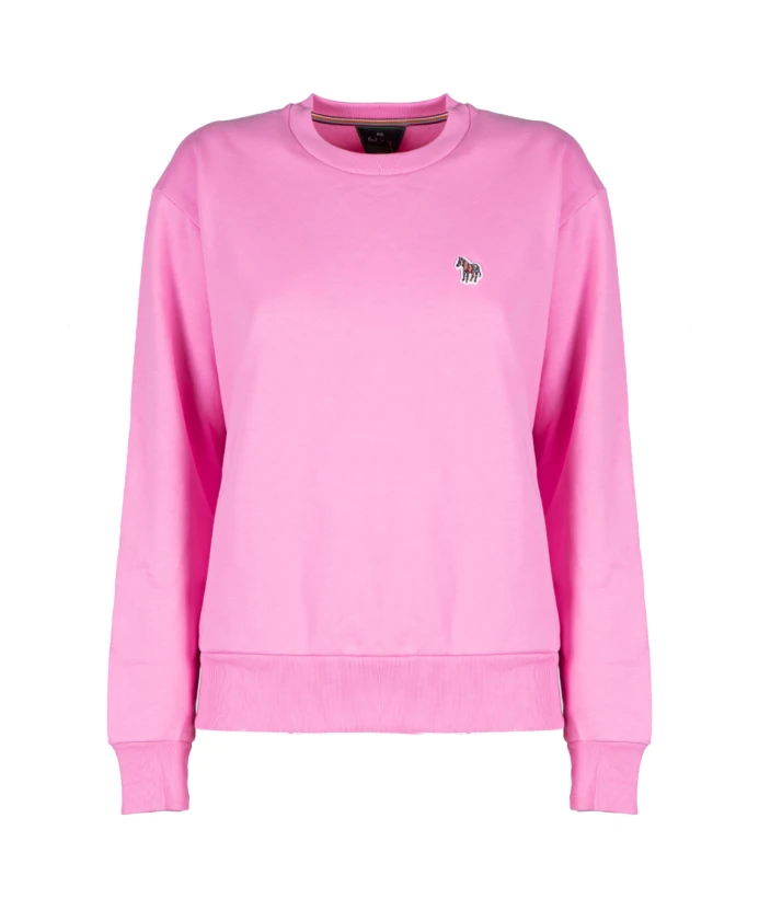 

Неоново-Розовая толстовка с зебровым принтом Ps By Paul Smith, розовый