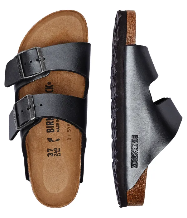 Тапочки Аризона Narrow fit Birkenstock, черный — фото 4