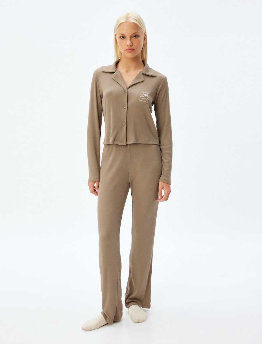

Пижама Koton, светло-коричневый