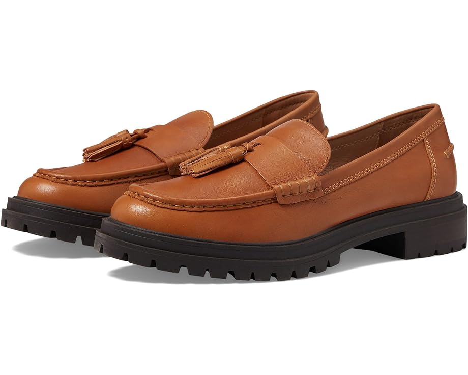 

Лоферы Madewell The Bradley Tassel Lugsole Loafer, цвет Desert Camel