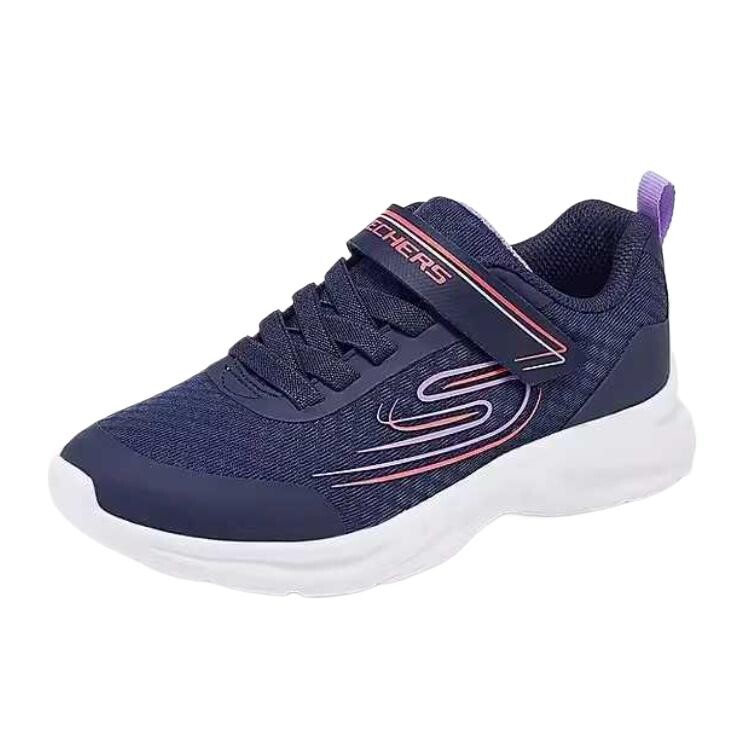 Детская повседневная обувь для детей, кроссовки, кроссовки Skechers Kids, цвет Lavender — фото 2