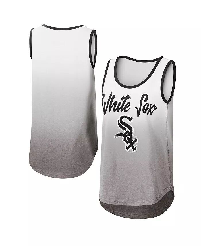 

Женская белая майка Chicago White Sox с логотипом вернисажа G-Iii 4Her By Carl Banks