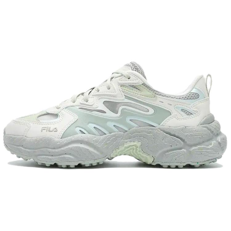 

Женские массивные кроссовки FILA Fern, Snow white/sea green